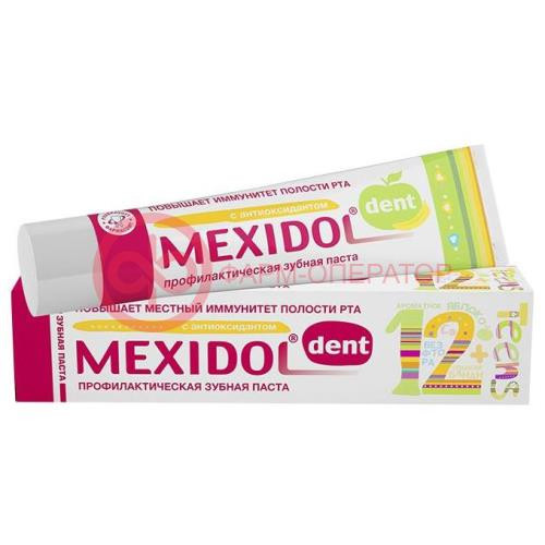 Мексидол дент зубная паста 65г тинс