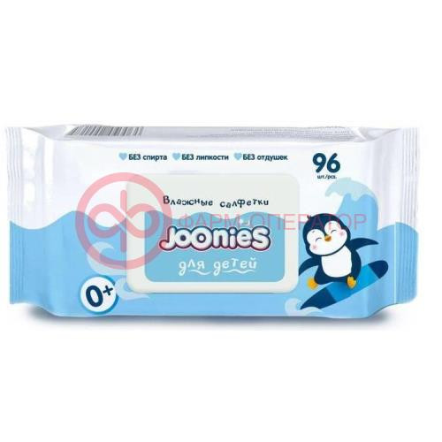 Джунис салфетки влажные для детей №96 с витамином е 0 +