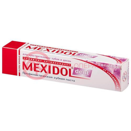 Мексидол дент зубная паста 65г сенситив