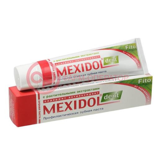 Мексидол дент зубная паста 65г фито